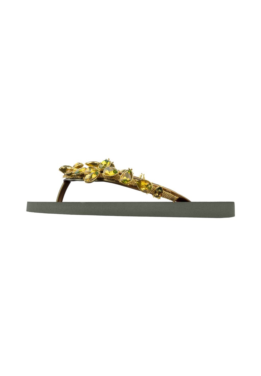 

Шлепанцы AMALIA Uzurii, цвет army green