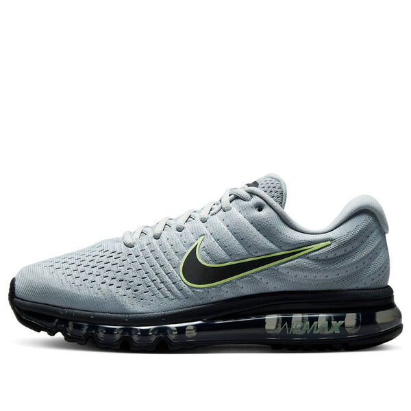 

Кроссовки air max 2017 'wolf grey black volt ' Nike, серый