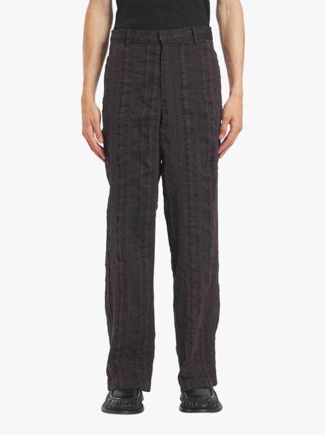 

Delfo широкие брюки с полоской из льна и хлопка Barena, Grafite