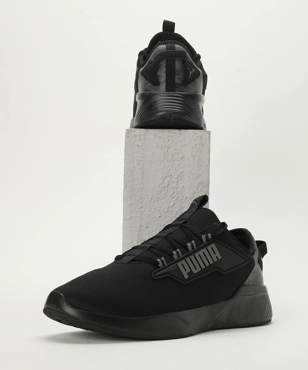 Кроссовки PUMA Unisex Retaliate 2 Hyperwave Straßen-Laufschuh, Puma Black, Cool, Dark Grey — фото 4