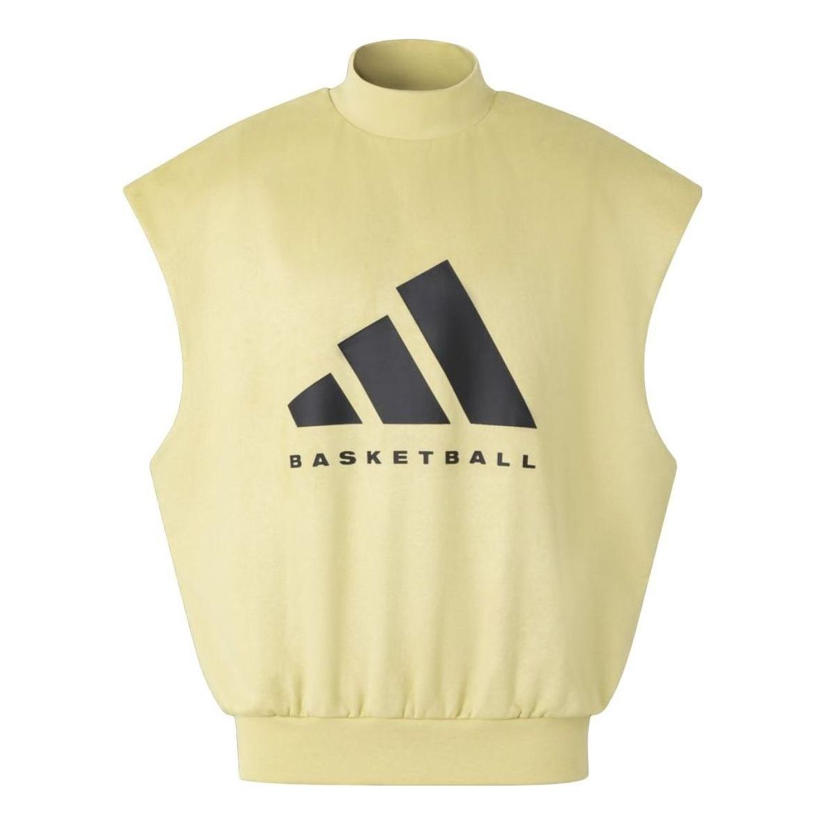 

Спортивная толстовка adidas Basketball Sueded Sleeveless Sweatshirt 'Halo Gold' IN7703, золотой