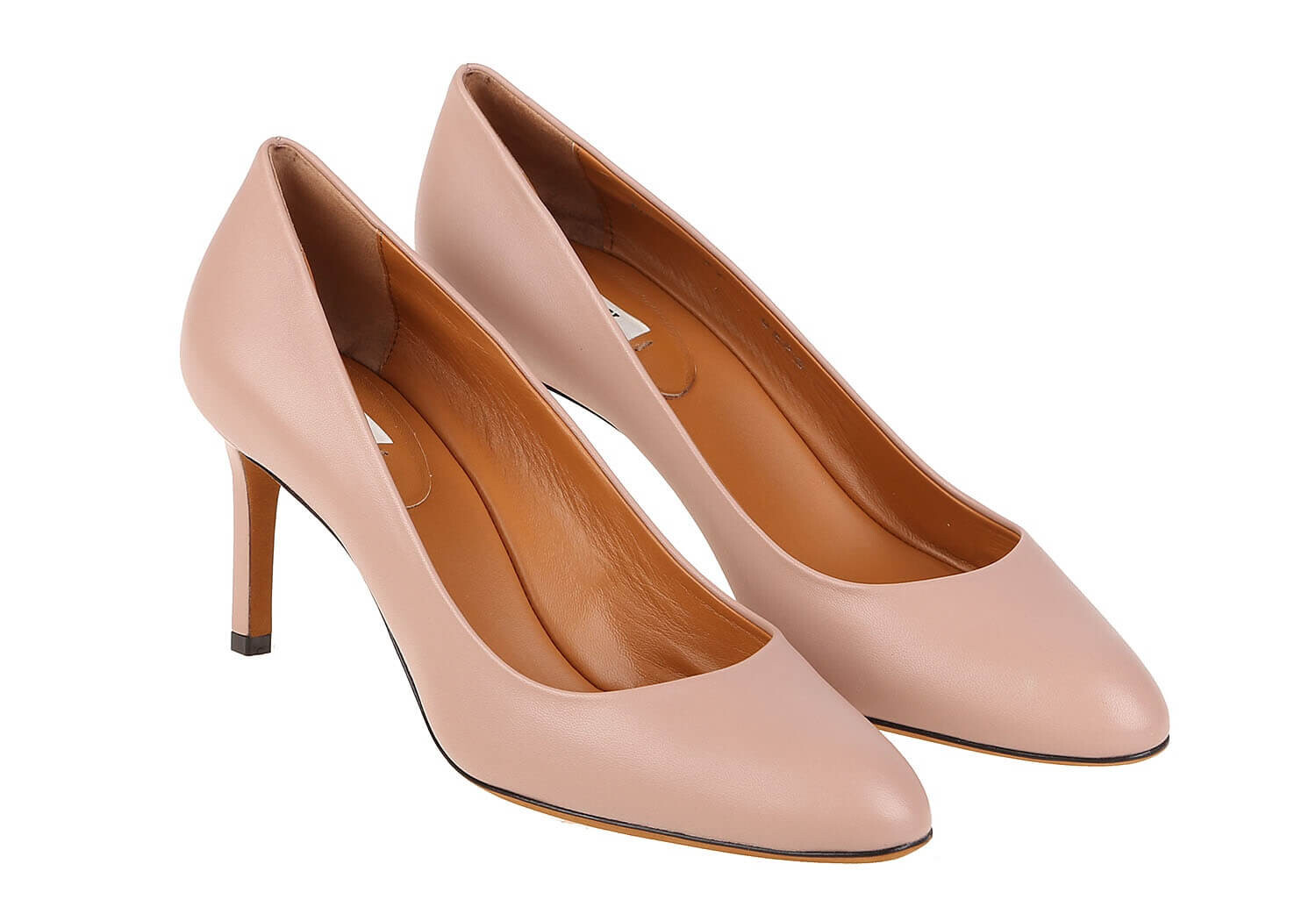 Женские кожаные туфли Bally Edita 6210551 телесного цвета, мультиколор — фото 3