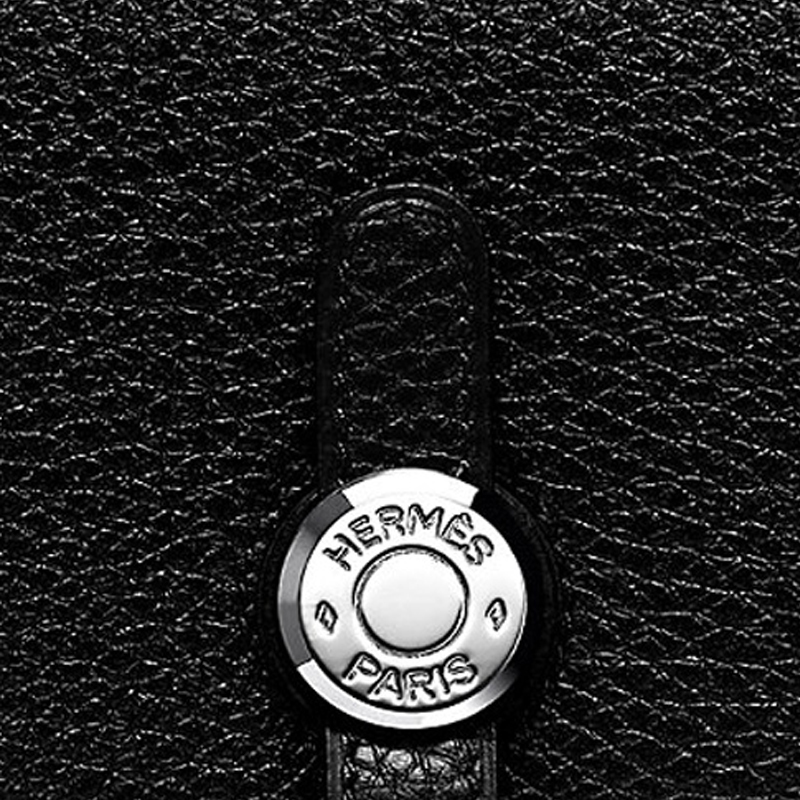 

Кошелёк Dogon Togo Calfskin, держатель для карт унисекс Noir Black HERMES