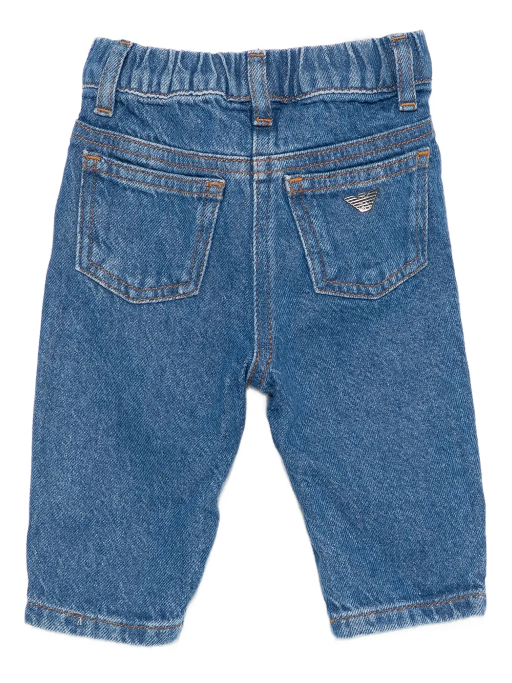 Брюки на эластичном поясе Emporio Armani Kids, синий — фото 2