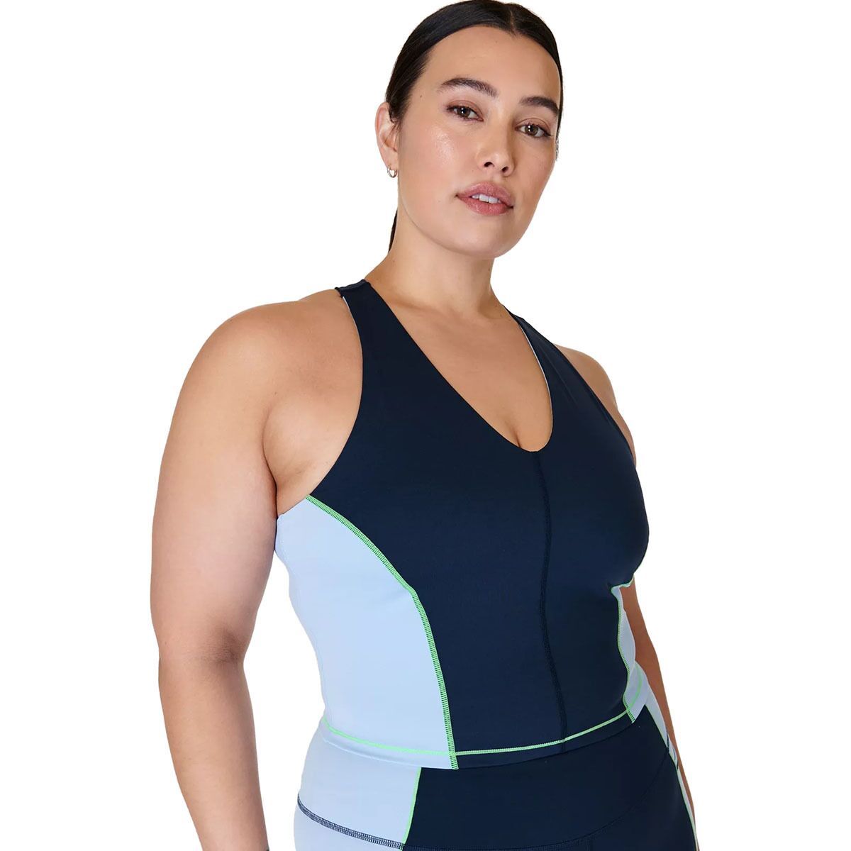 

Спортивный бра с открытой спиной Power Sweaty Betty, синий