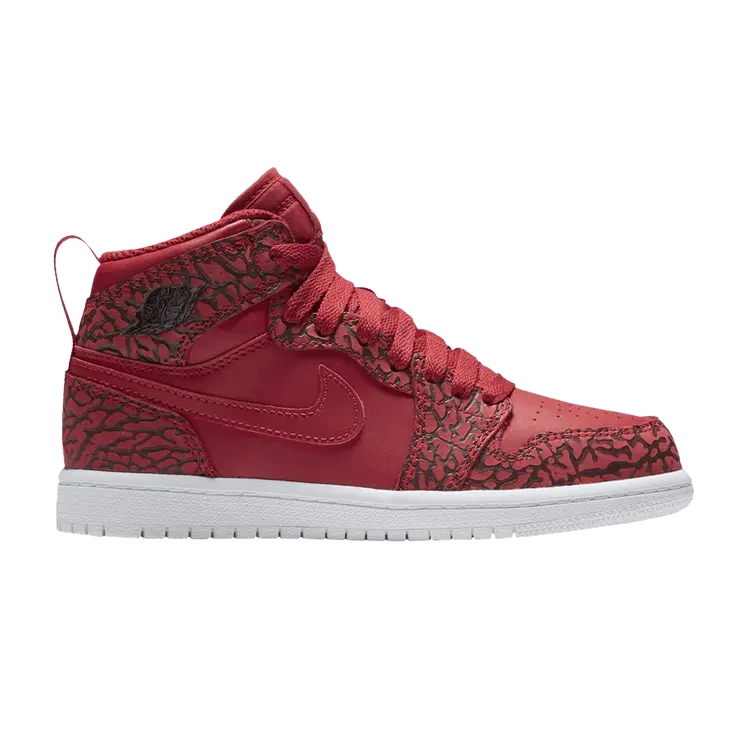 

Кроссовки Air Jordan Air Jordan 1 Retro High Premium BP 'Red Elephant', красный