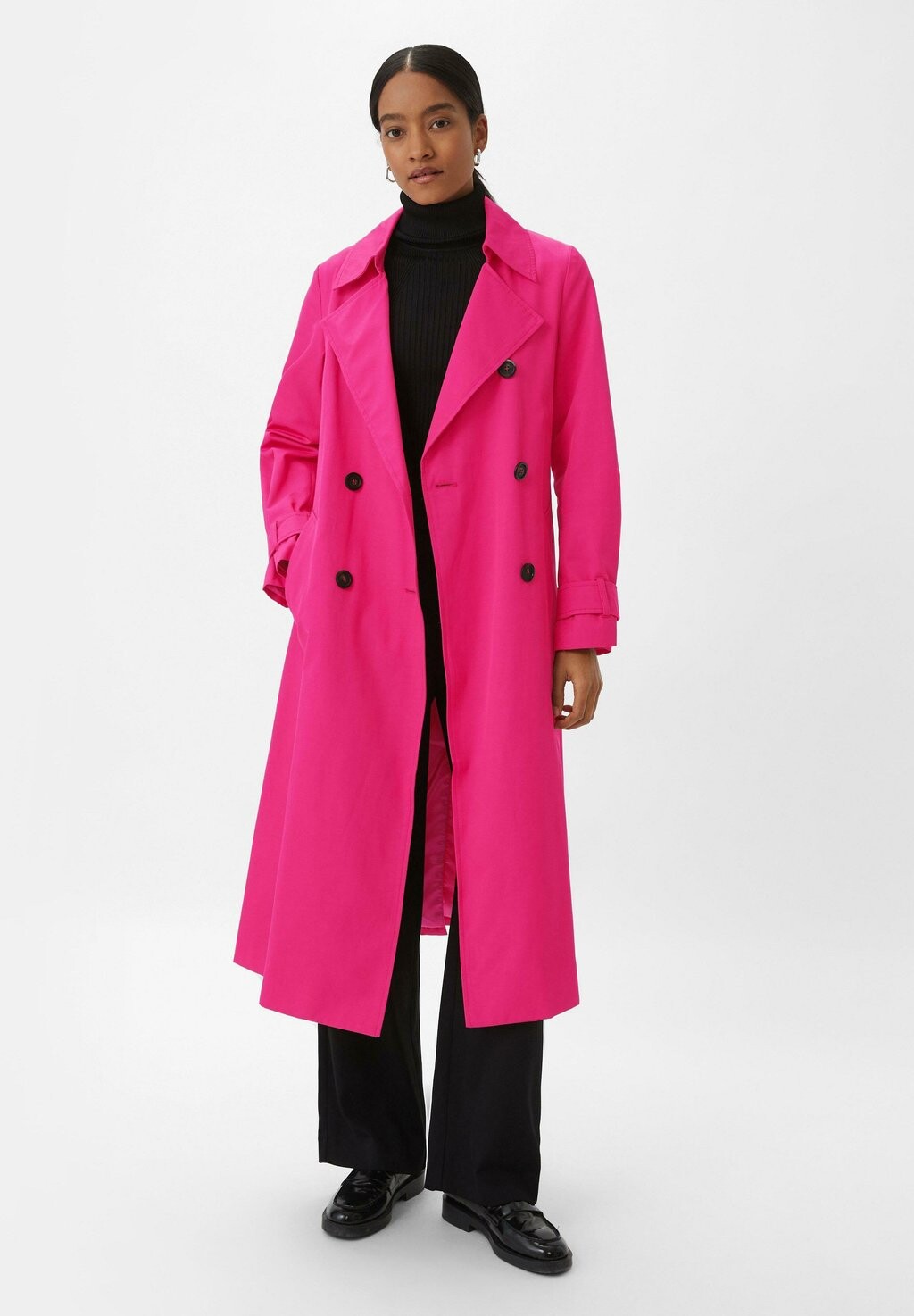 

Тренч comma, цвет pink