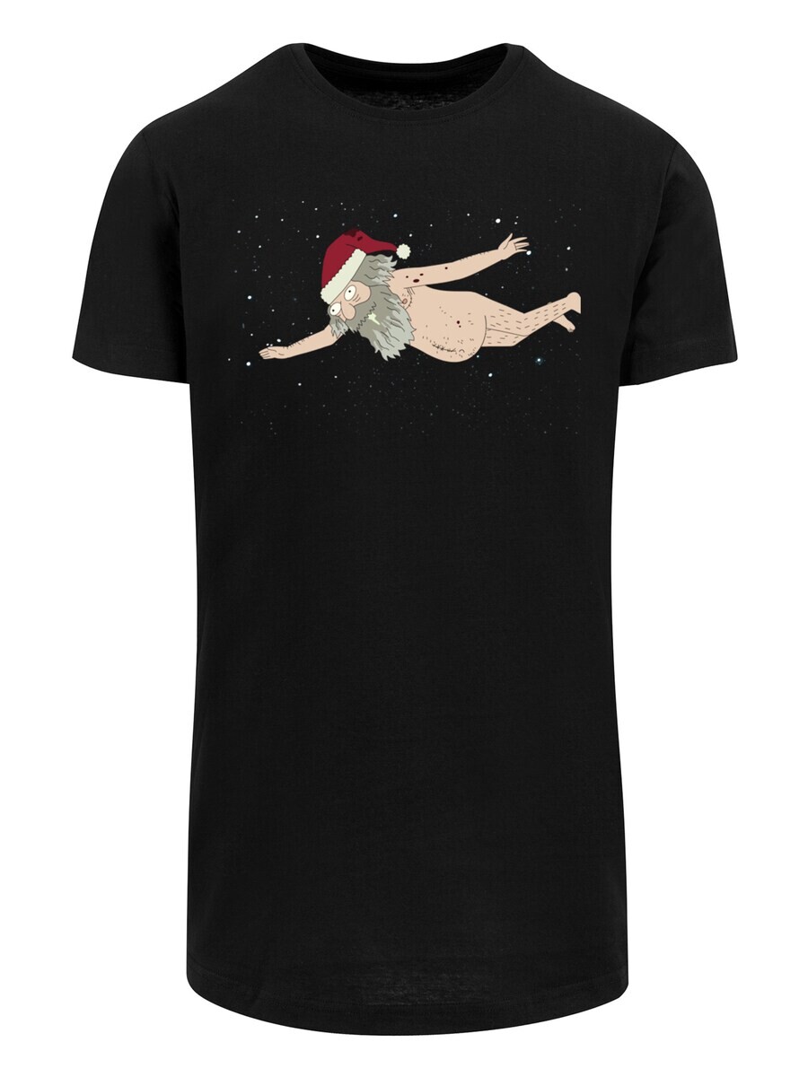 

Классическая футболка F4NT4STIC Shirt Rick and Morty Dead Space Santa, черный