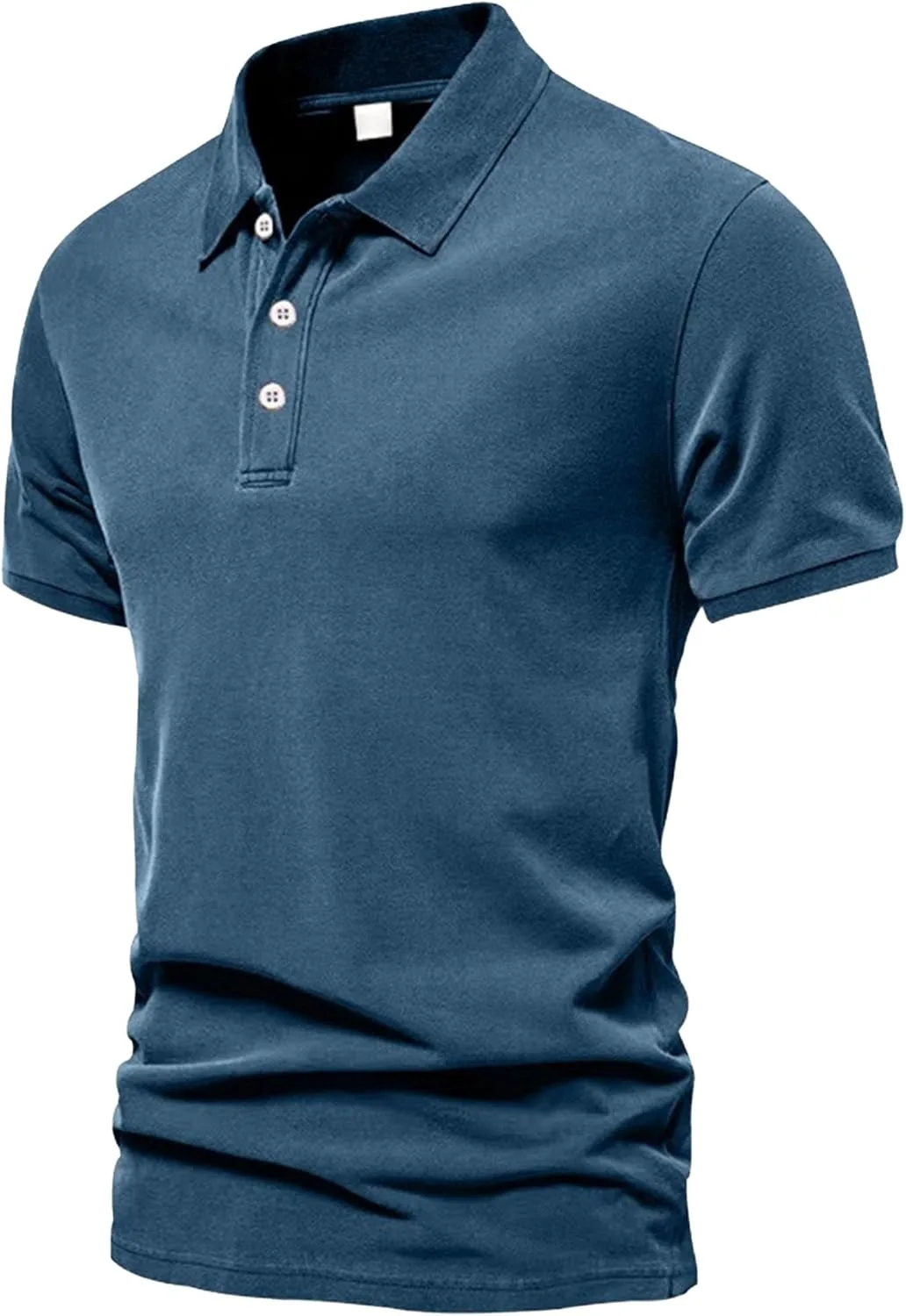 

Мужская футболка с коротким рукавом Slim Fit и четверть-молнией Zylphorix