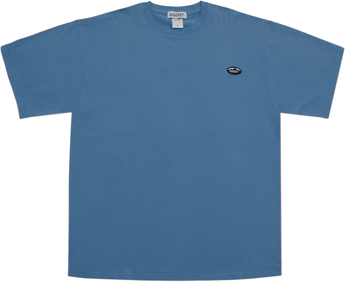 

Футболка мужская с коротким рукавом Inprobes 41706 с нашивкой в виде одной точки Improves, темно-синий