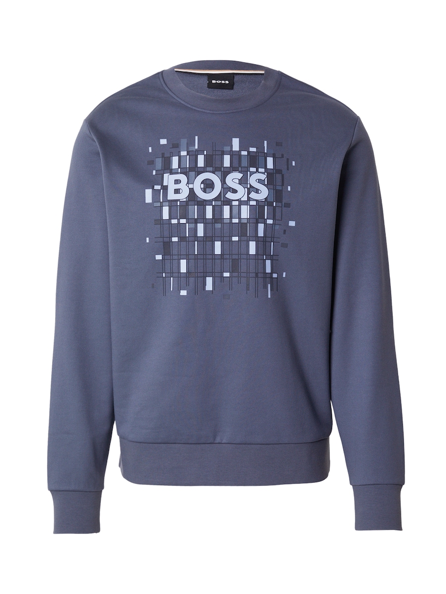 

Толстовка BOSS C-Soleri 250, темно-синий/светло-голубой