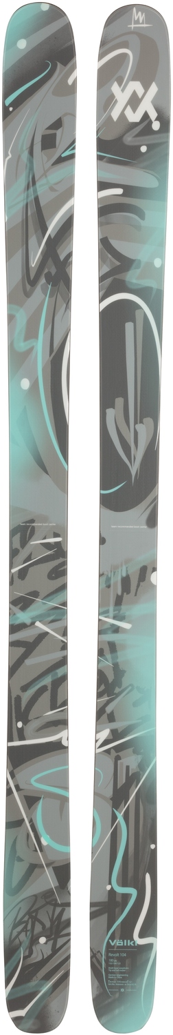 

Новые лыжи Volkl Revolt 104 2025 года, длина 180 см