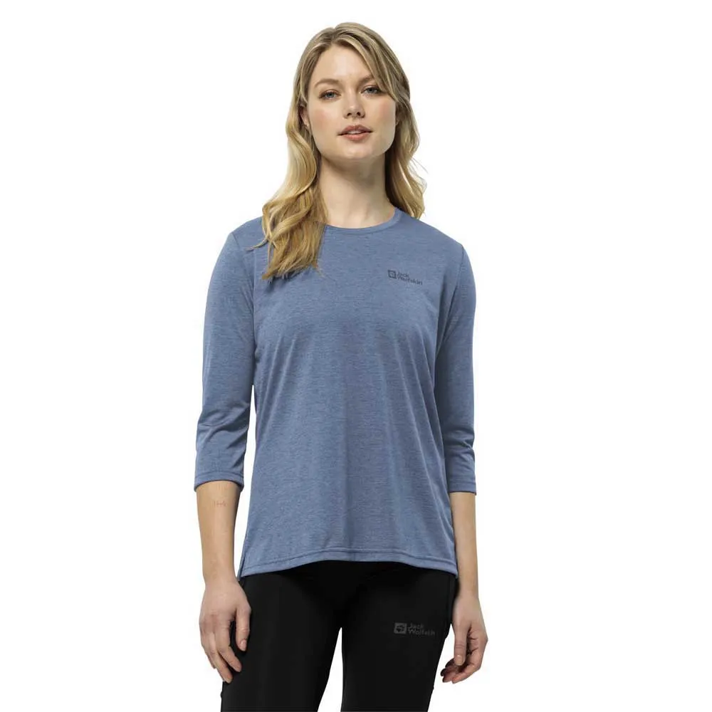 

Футболка Jack Wolfskin Crosstrail 3/4 sleeve, синий
