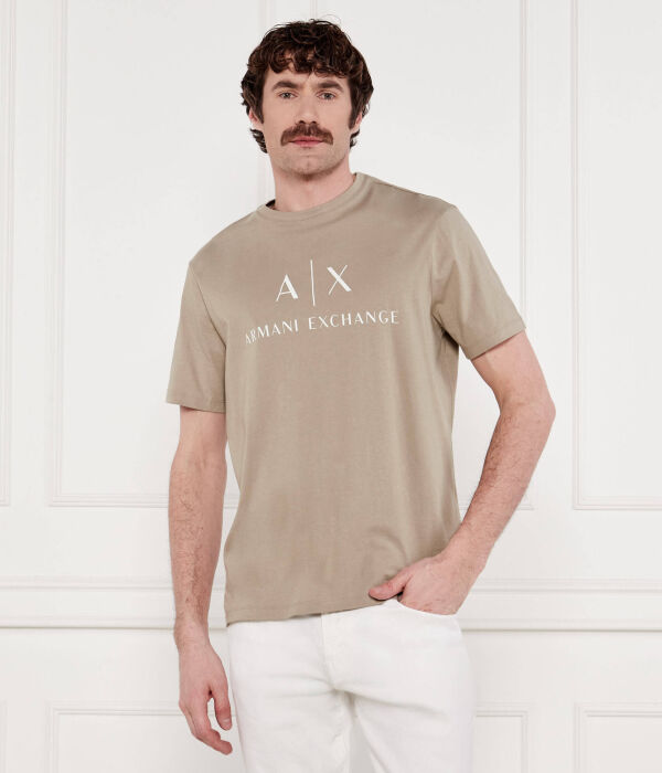 

Футболки Slim fit Armani Exchange, желтый