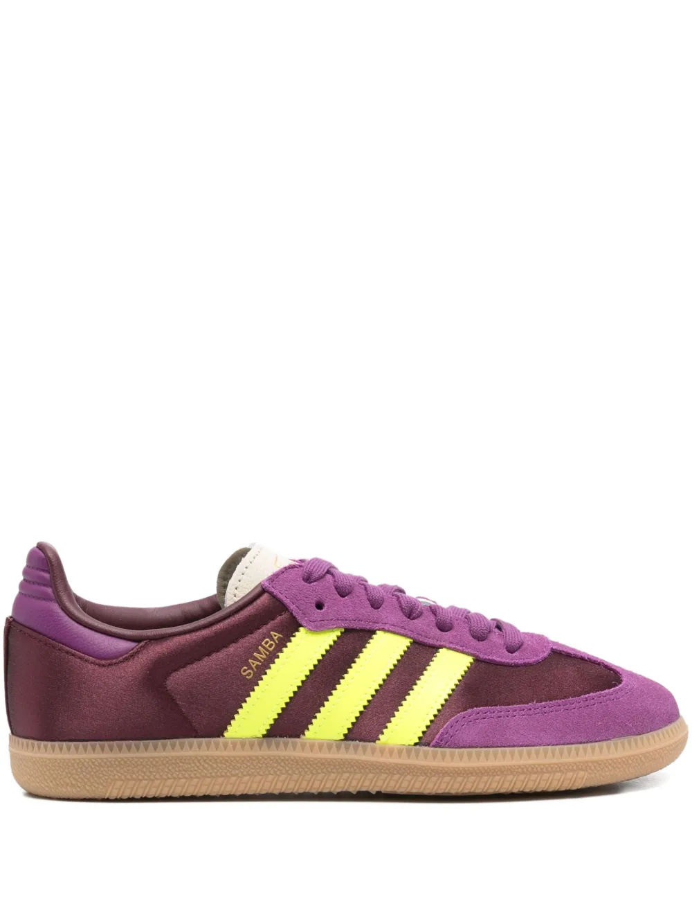 Кроссовки Samba OG на шнуровке Adidas, фиолетовый