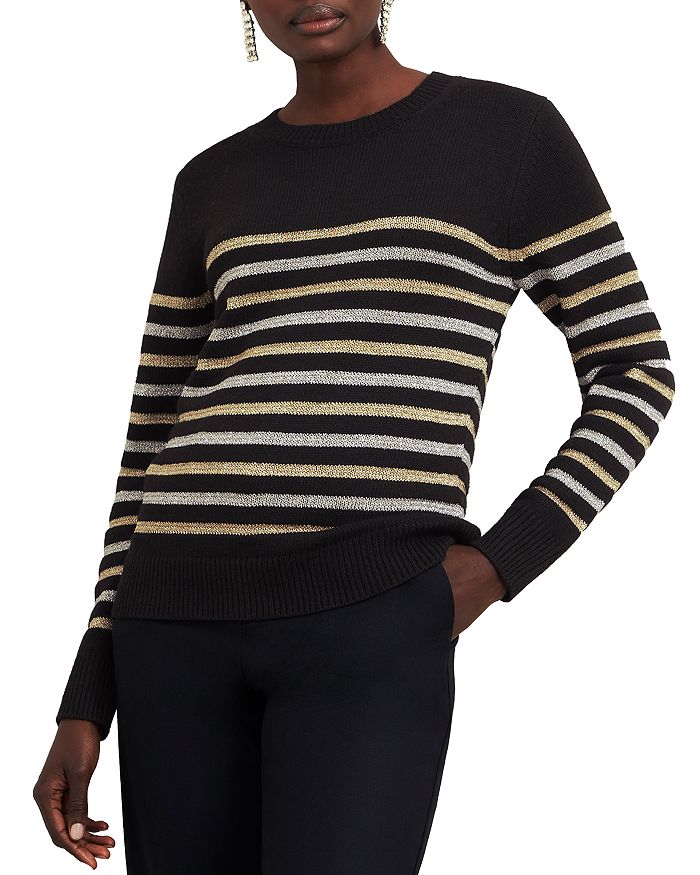 

Джемпер Destiny Stripe HOBBS LONDON, черный