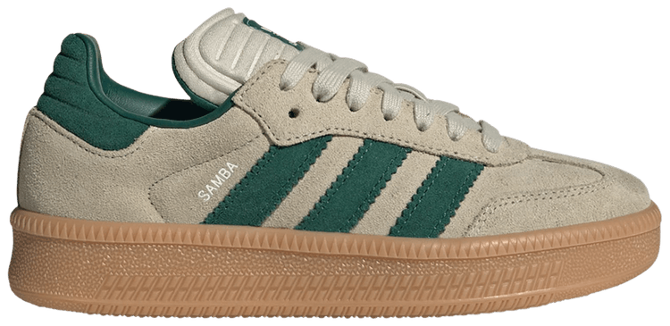 

Кроссовки adidas Samba XLG J 'Putty Grey Collegiate Green', серый