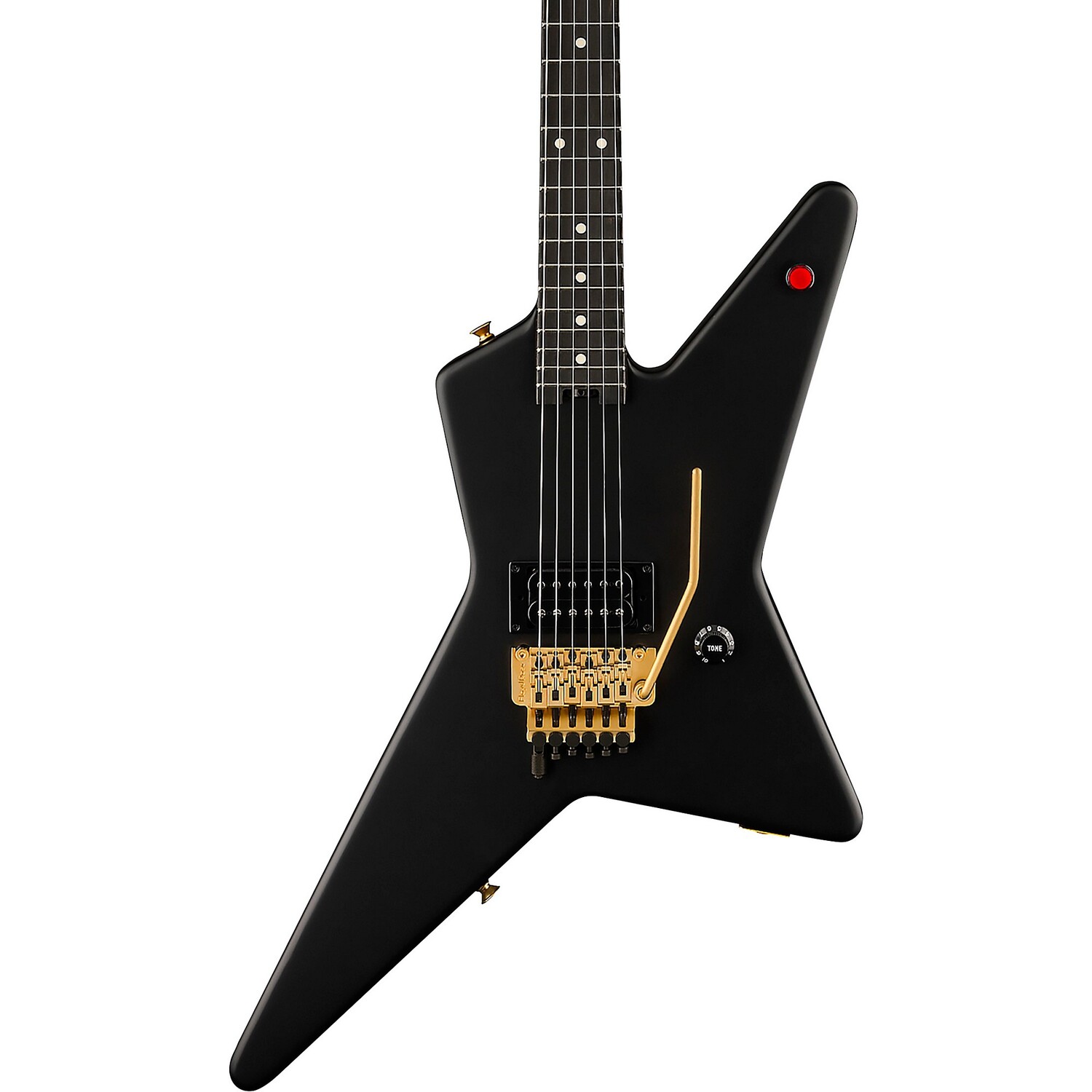 

Электрогитара EVH Star ограниченного выпуска с золотой фурнитурой Stealth Black