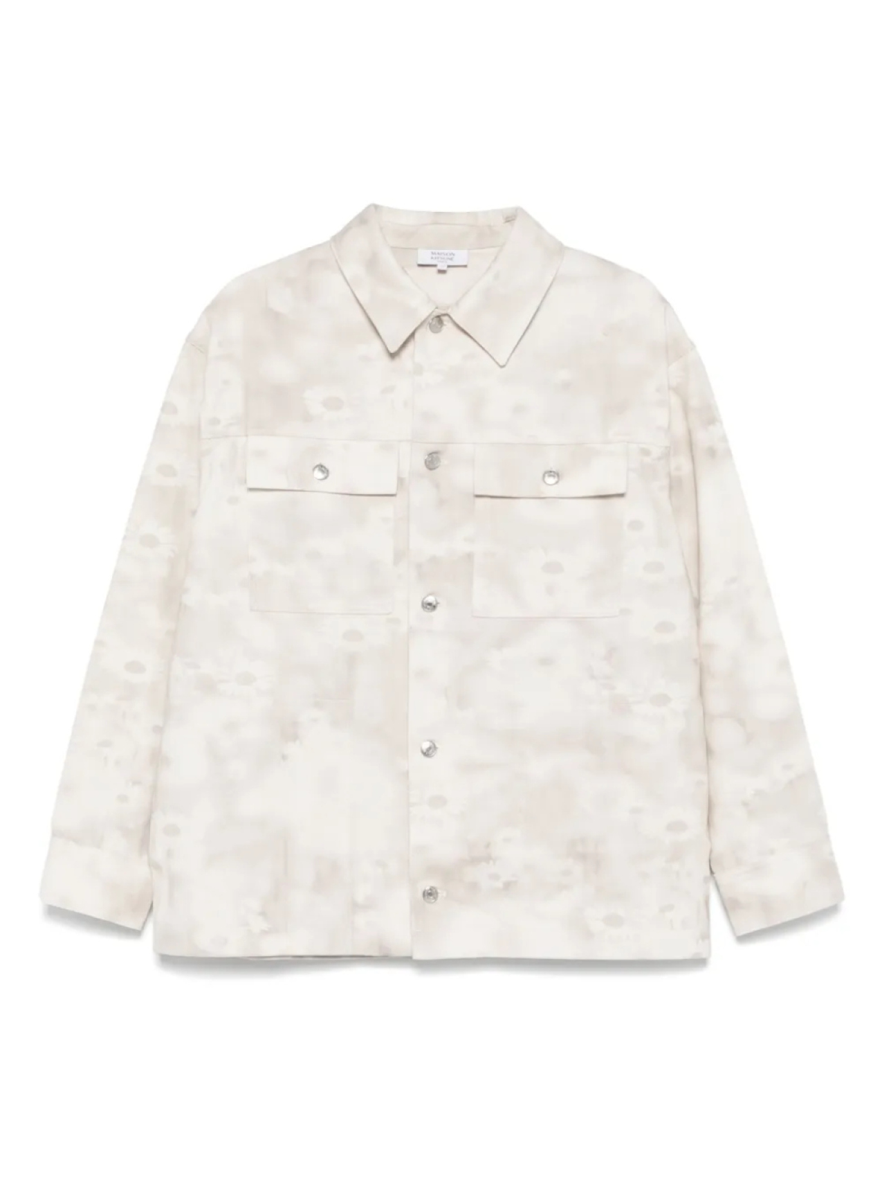 

Верхняя рубашка с принтом Daisy Field Maison Kitsuné, нейтральный