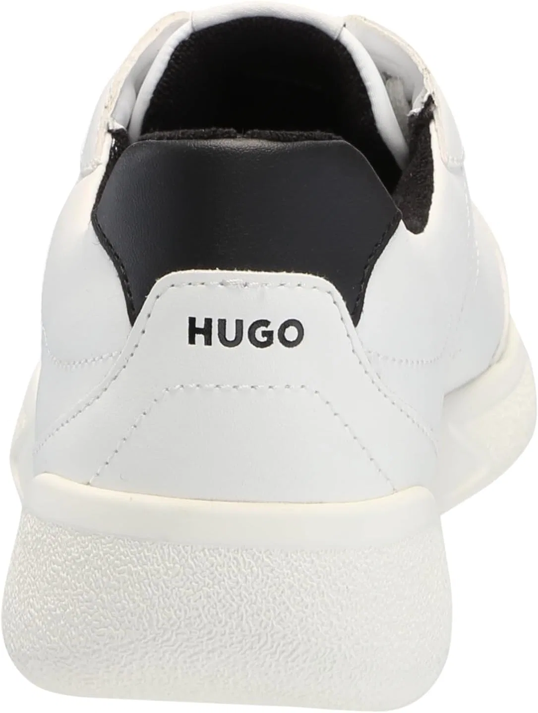 Мужские кожаные кроссовки HUGO Fly с чашеобразной подошвой, Lychee White — фото 3