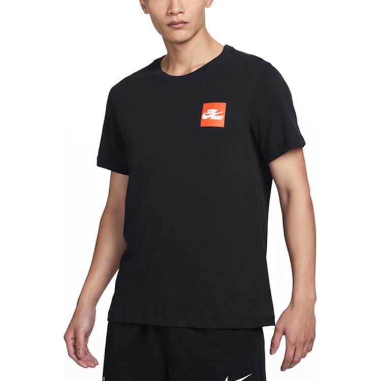 Nike Футболка AS GA M NK DF TEE SU23 мужская black — фото 3