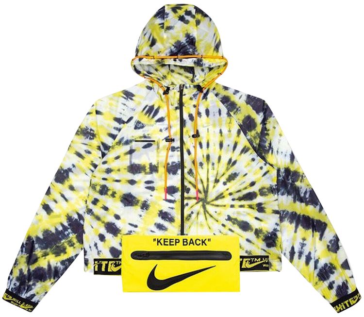 

Куртка Off-White x Nike Women's NRG AOP Jacket 'Volt', разноцветный