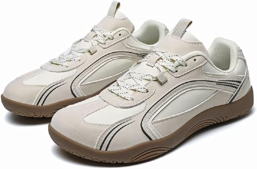 

Кроссовки для трейлраннинга MWX с широкой носочной частью для мужчин и женщин, босоногого типа, с нулевым перепадом, для прогулок, повседневная мода, унисекс, противоскользящие, бежевый