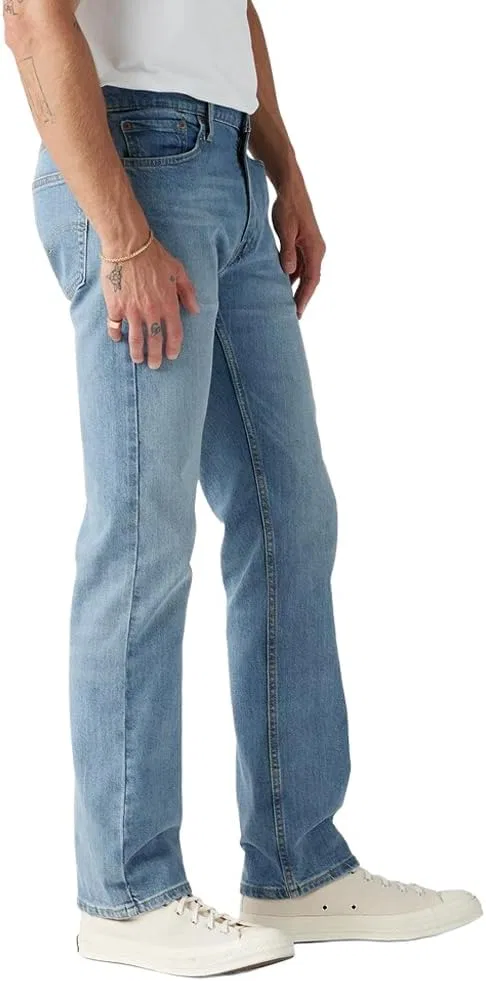 Джинсы Levi's 513 Slim Straight, (New) Worn to Ride (Stretch) LEVIS — фото 3