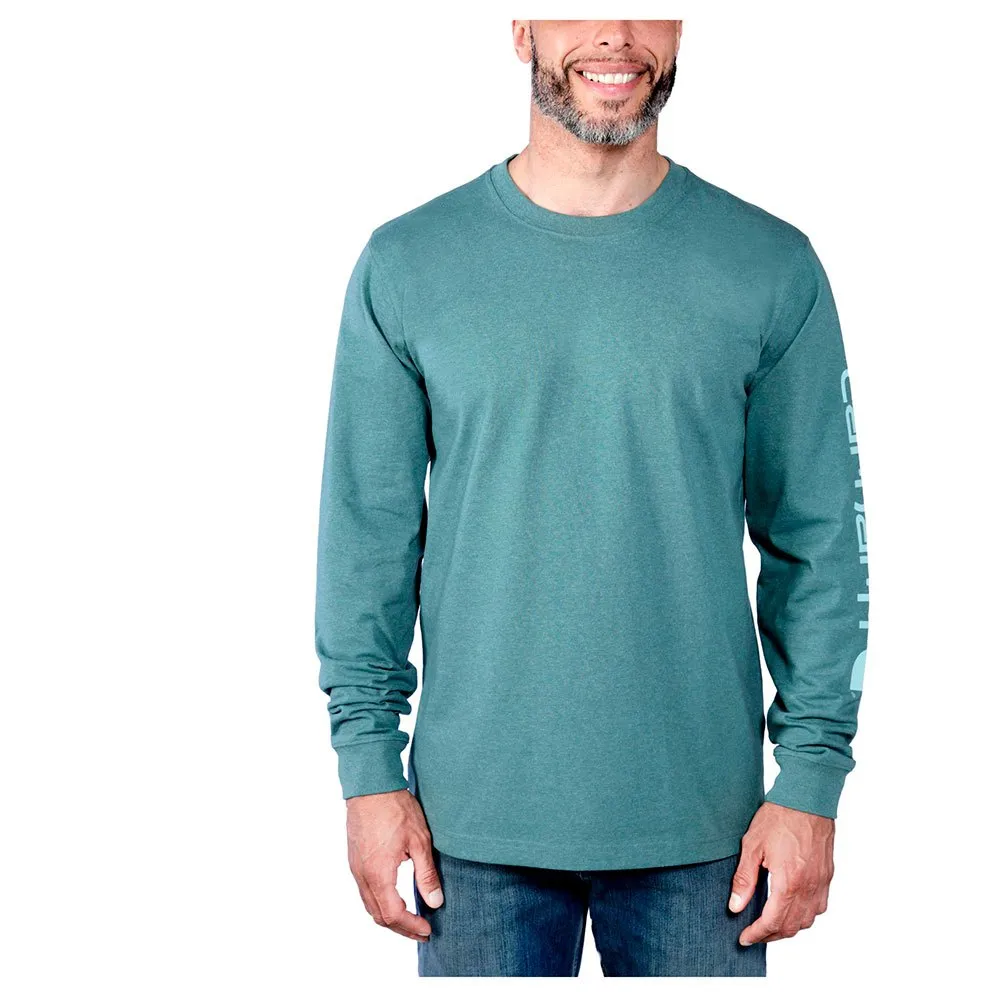 

Лонгслив Carhartt Emea Sleeve Logo, синий
