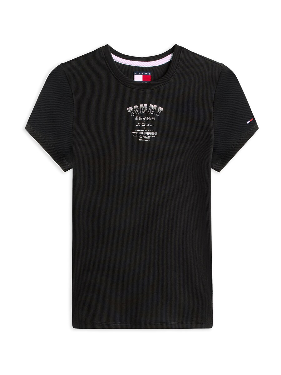 

Рубашка Tommy Jeans WESTERN, черный