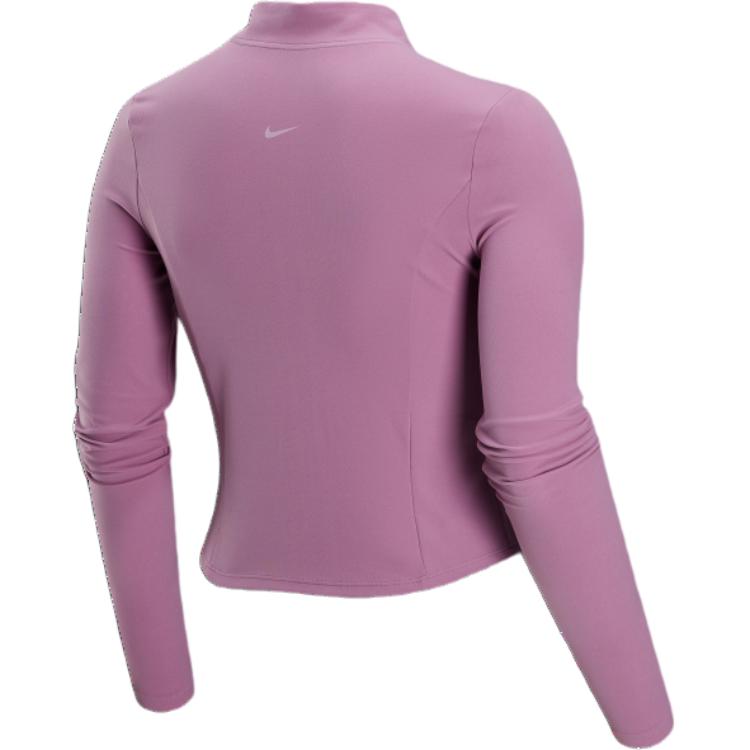 Nike Zenvy Dri-Fit Куртка Женская Серо-Фиолетово-Красная — фото 3