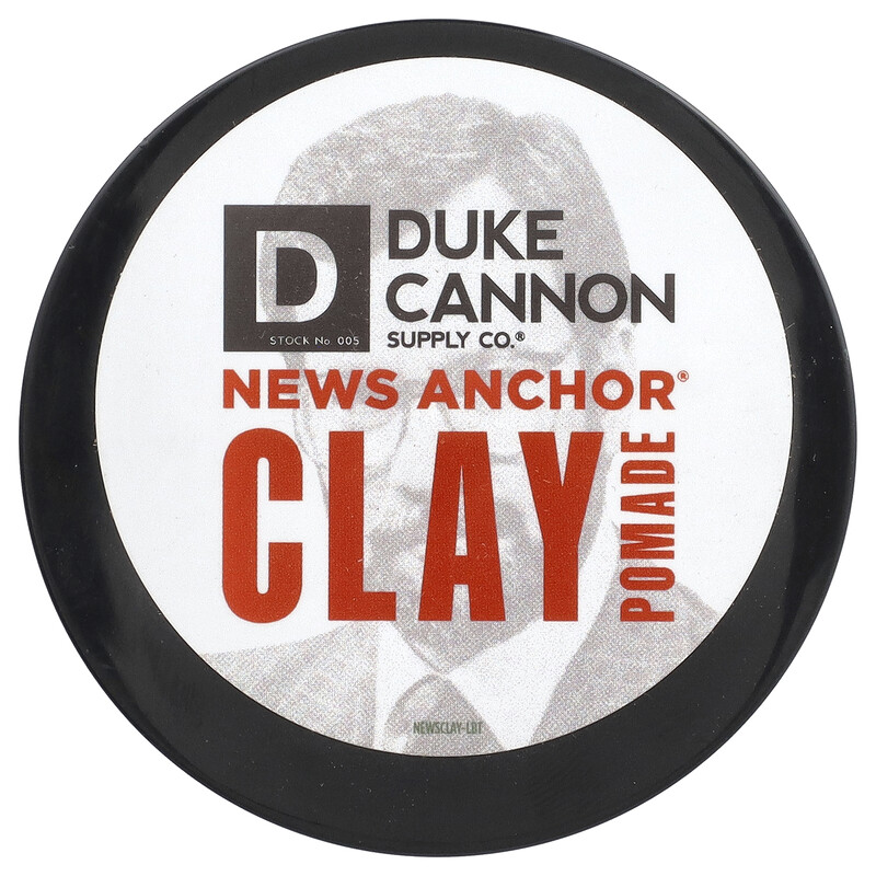 

Duke Cannon Supply Co., News Anchor Clay Pomade, 130 г (4,6 унции)