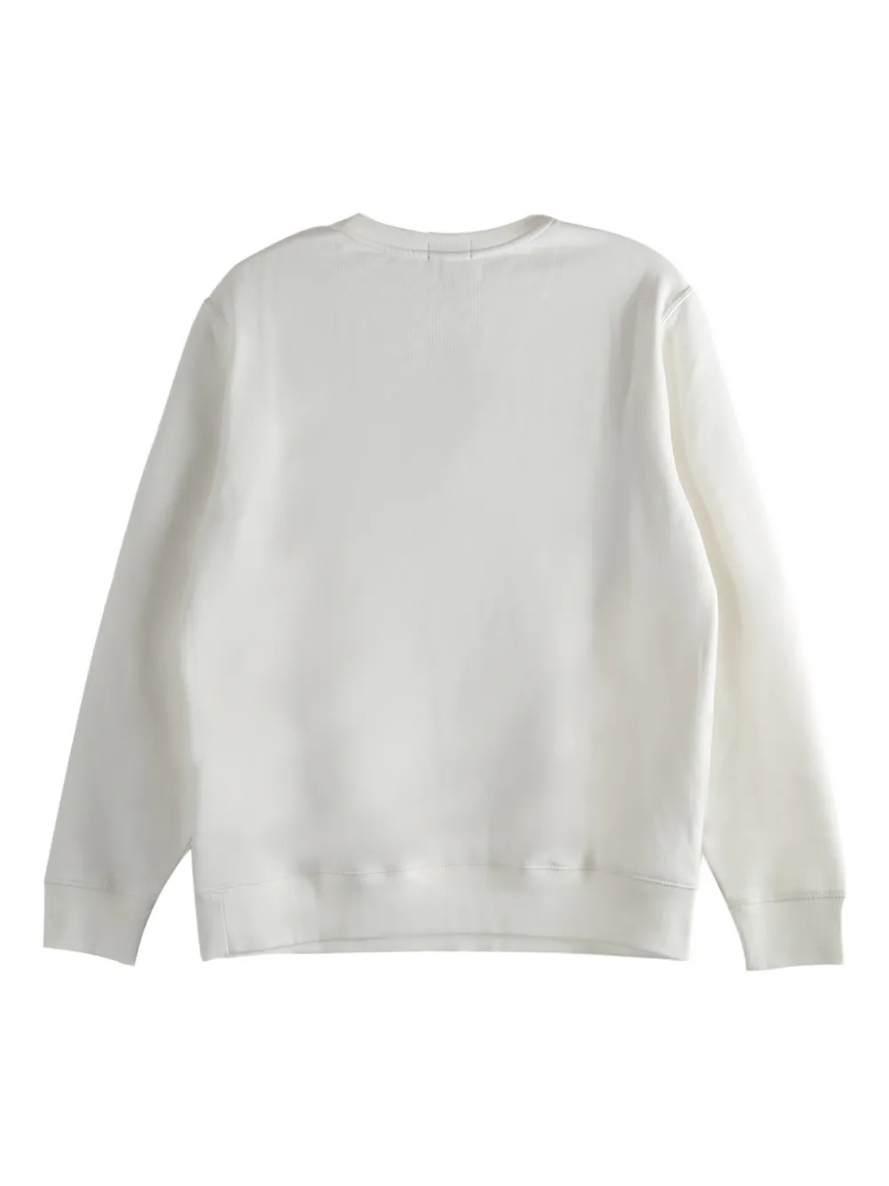 Свитшот с графическим принтом и круглым вырезом Polo Ralph Lauren Kids, белый — фото 2