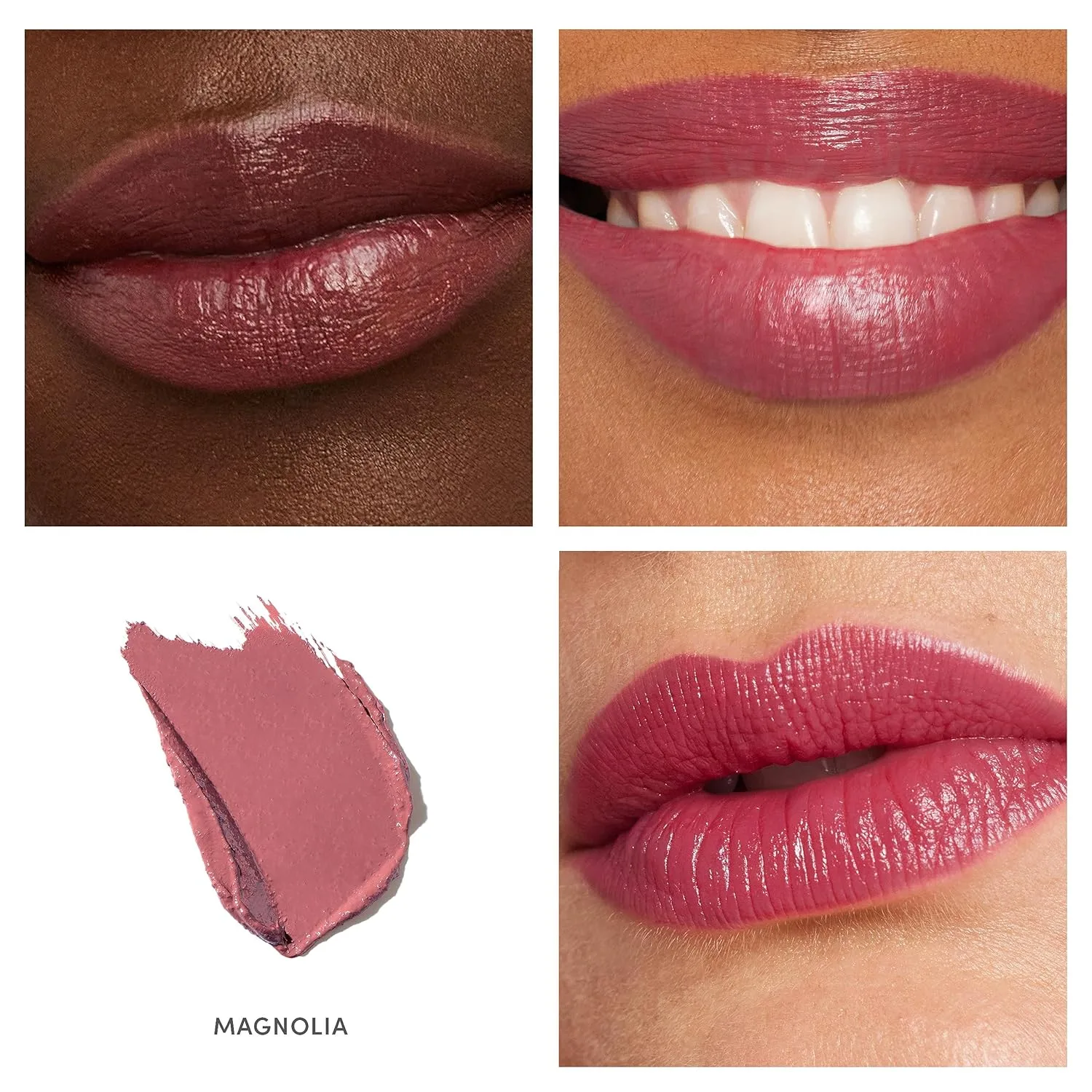 Помада Jane Iredale ColorLuxe Hydrating Cream Lipstick, кремовая, высокопигментированная, обеспечивает невесомое увлажнение и насыщенный цвет, сатиновое покрытие, подходит для веганов., Magnolia — фото 3