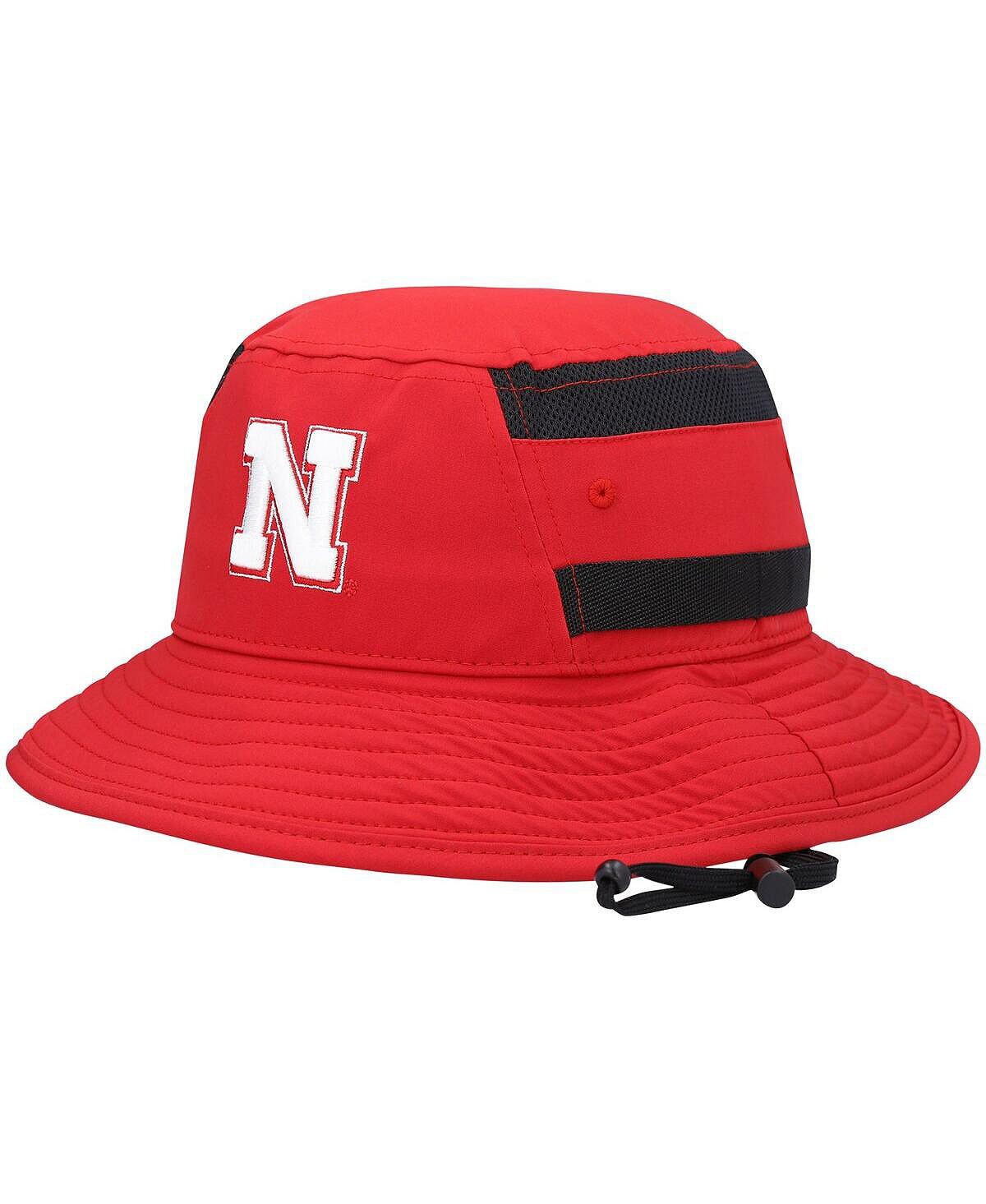 

Мужская панама Scarlet Nebraska Huskers 2021 Sideline AEROREADY adidas