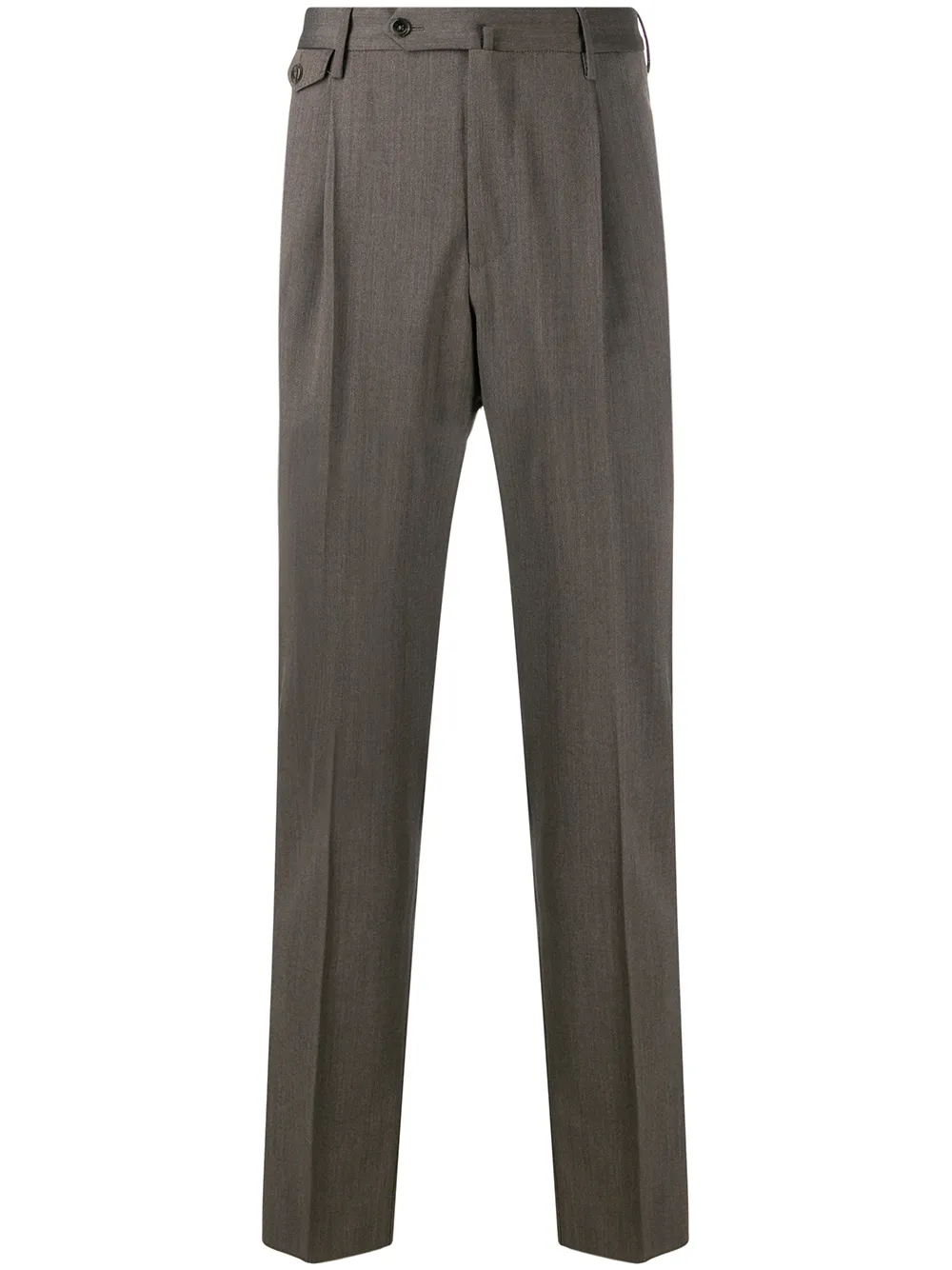 

Брюки строгого кроя Pt Torino, коричневый