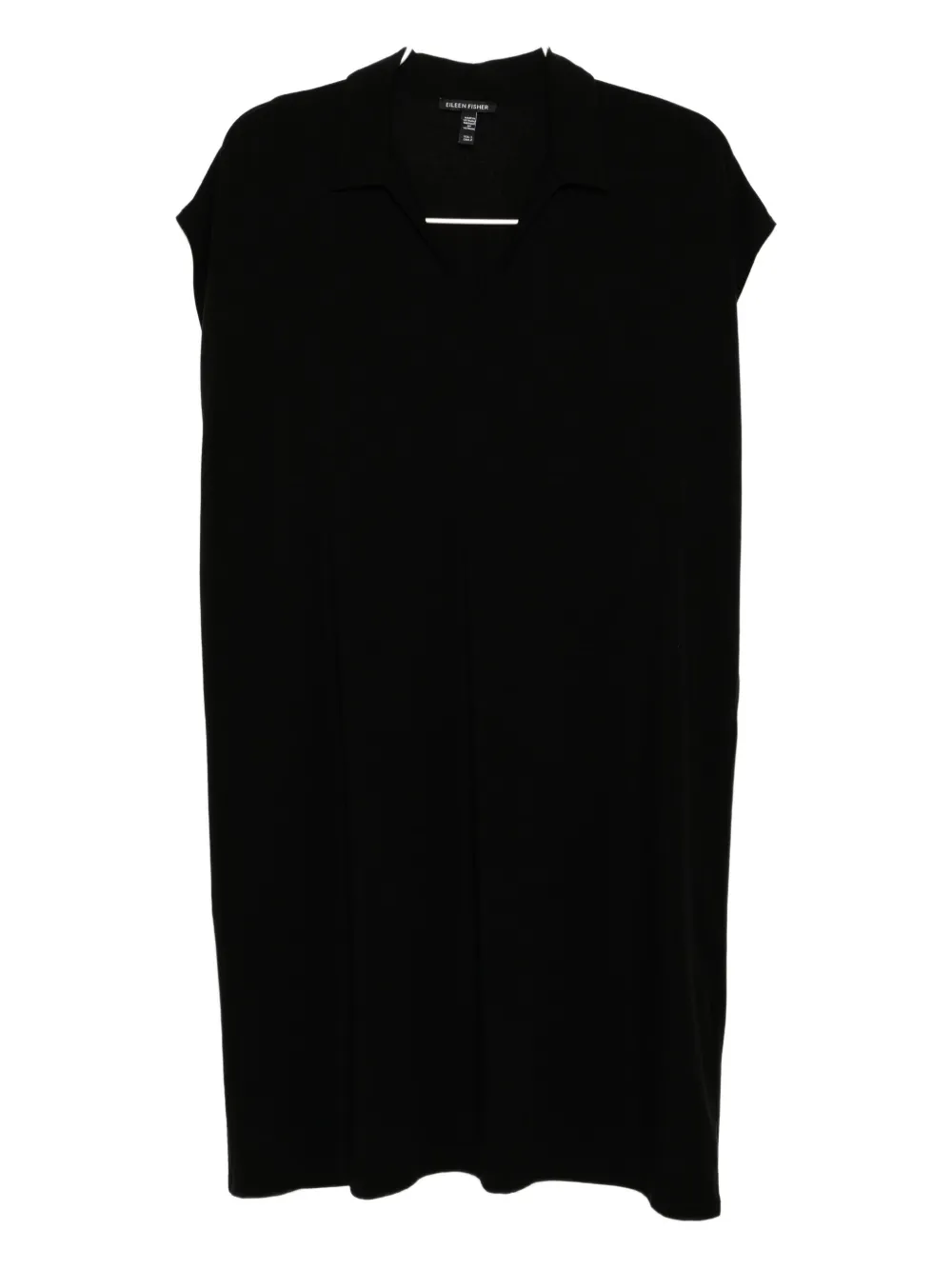 

Платье с классическим воротником Eileen Fisher, черный