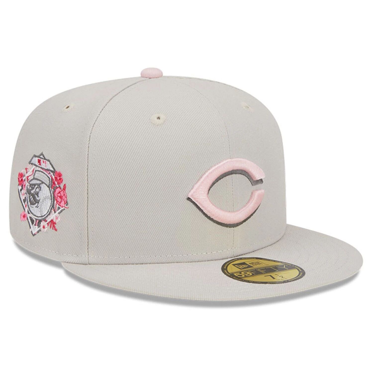 

Мужская шляпа New Era Khaki Cincinnati Reds 2023 Mother's Day On Field 59FIFTY