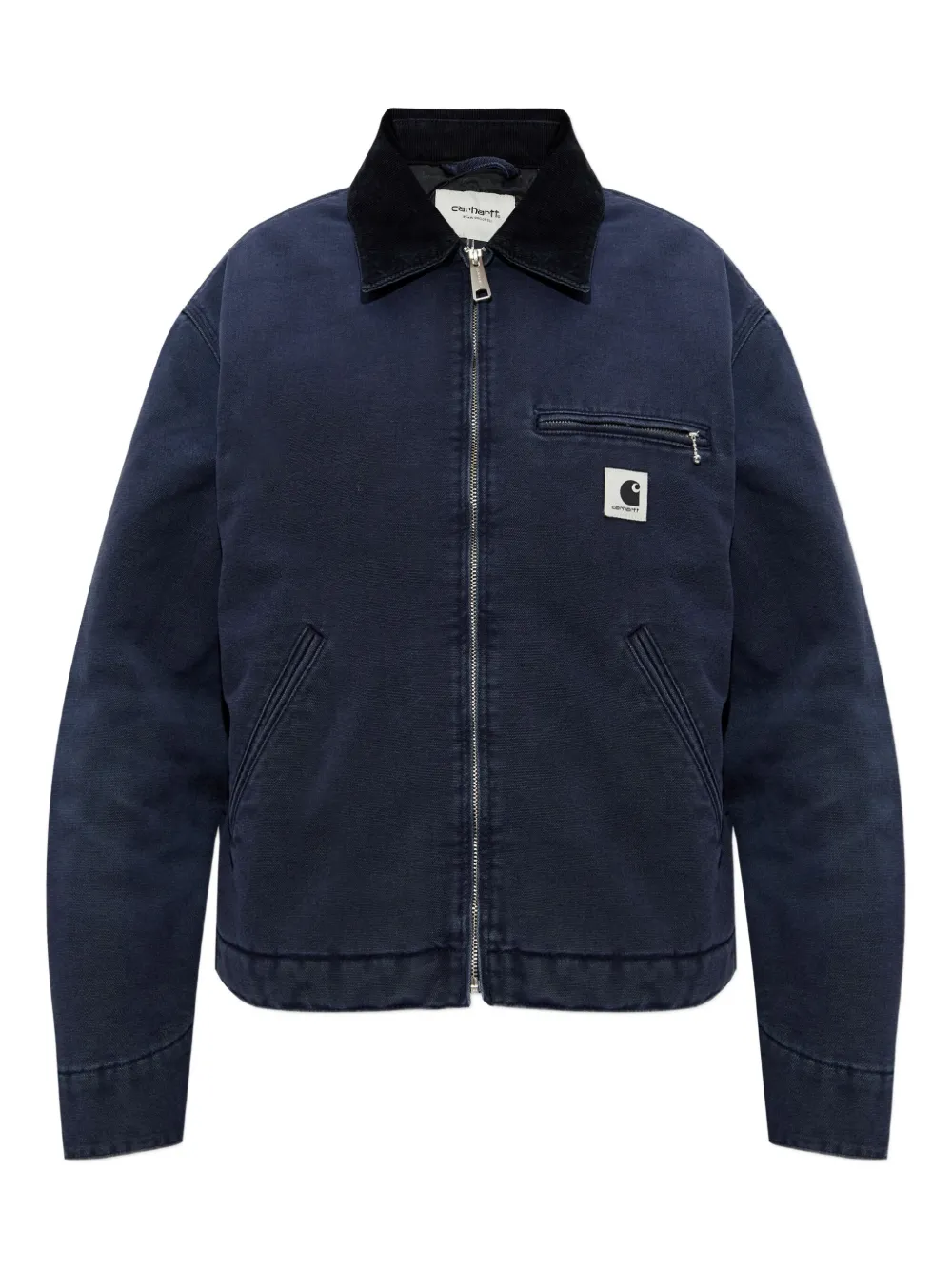 

Куртка с застежкой-молнией и нашивкой-логотипом CARHARTT WIP, синий