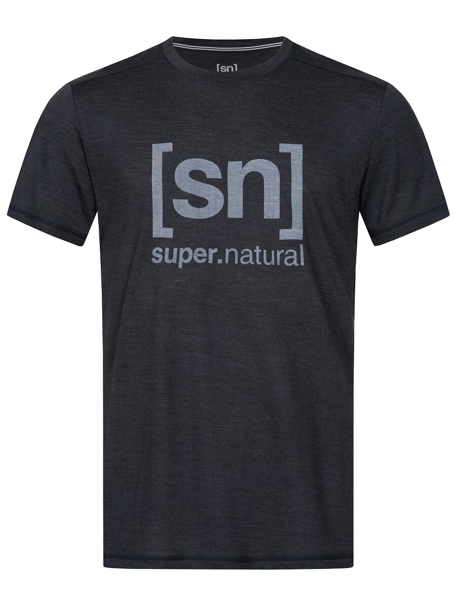 

Рубашка super.natural Merino T Shirt, черный