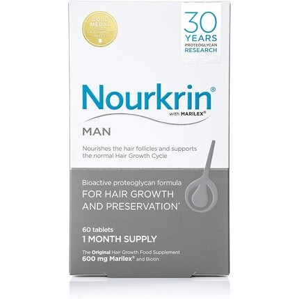 

Nourkrin Man, 60 таблеток — запас на 1 месяц