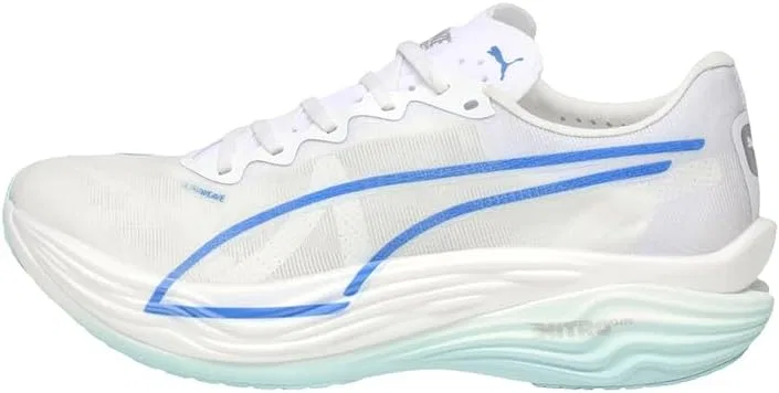 Мужские беговые кроссовки Puma Deviate Nitro Elite 3, White Speed Blue — фото 2