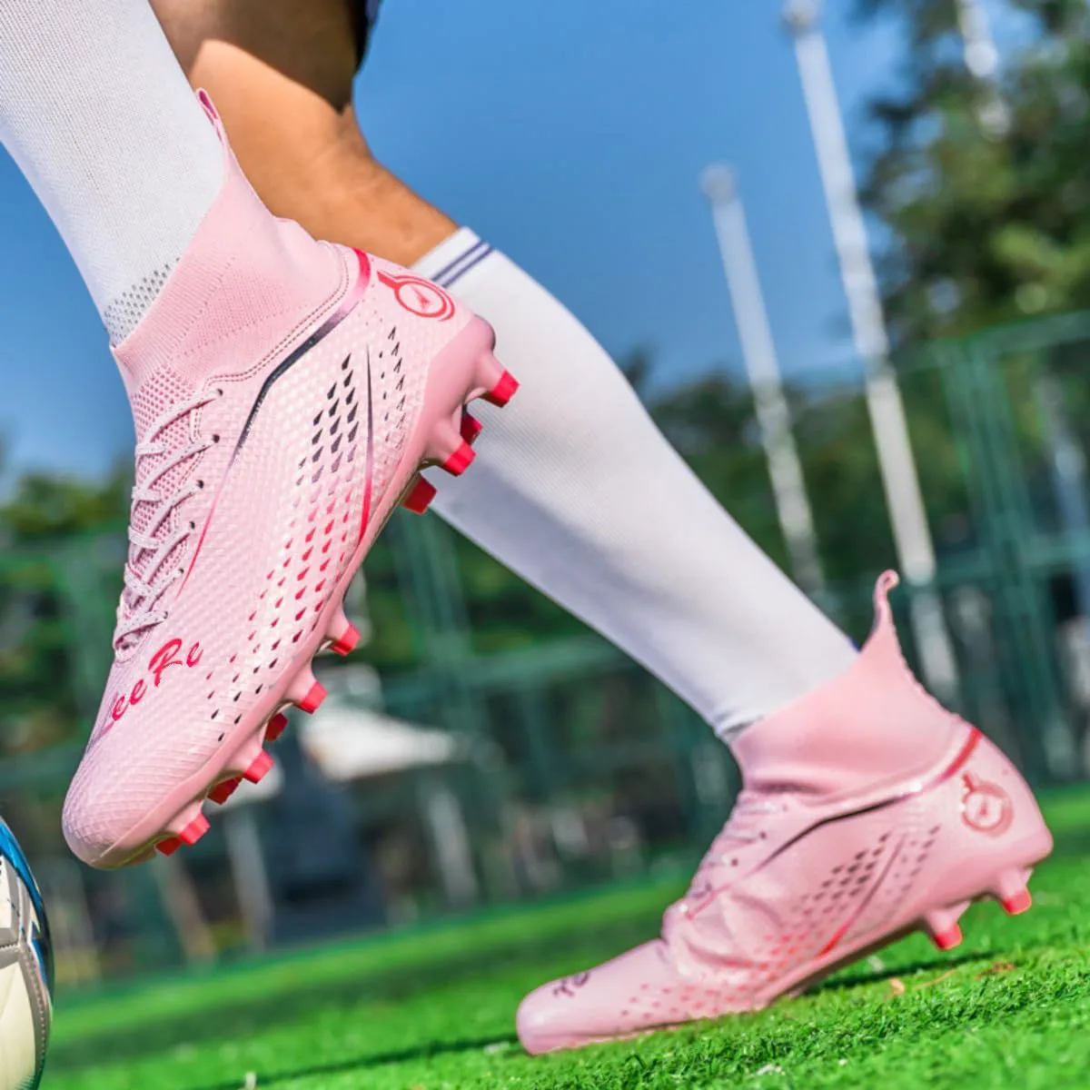 

Футбольные бутсы HESBITEUL для твердого грунта: Унисекс FG