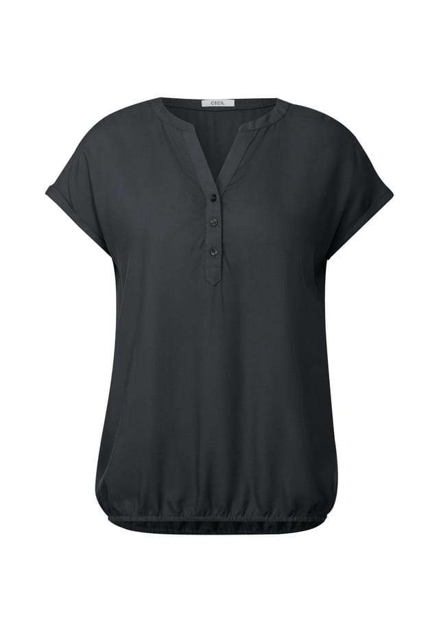 

Блузка-Рубашка с разрезом по горловине Cecil, цвет 16248 volcanic gre