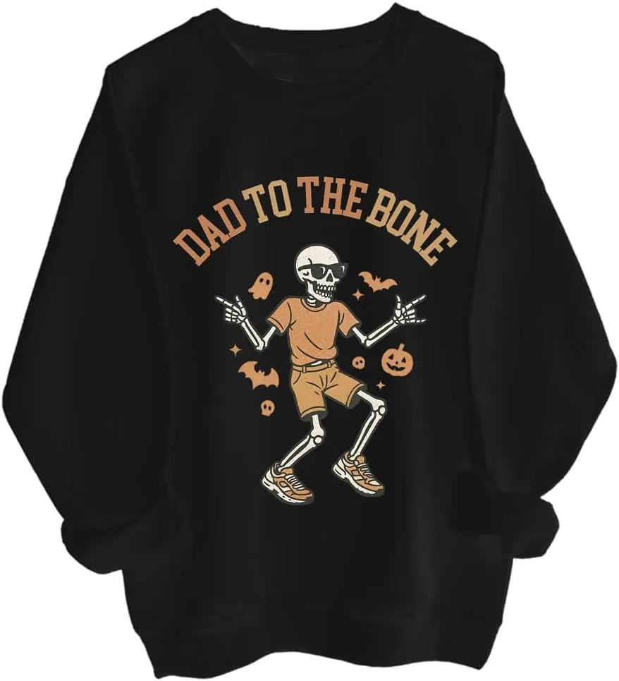 

Толстовка Dad to the Bone с длинным рукавом Relliot