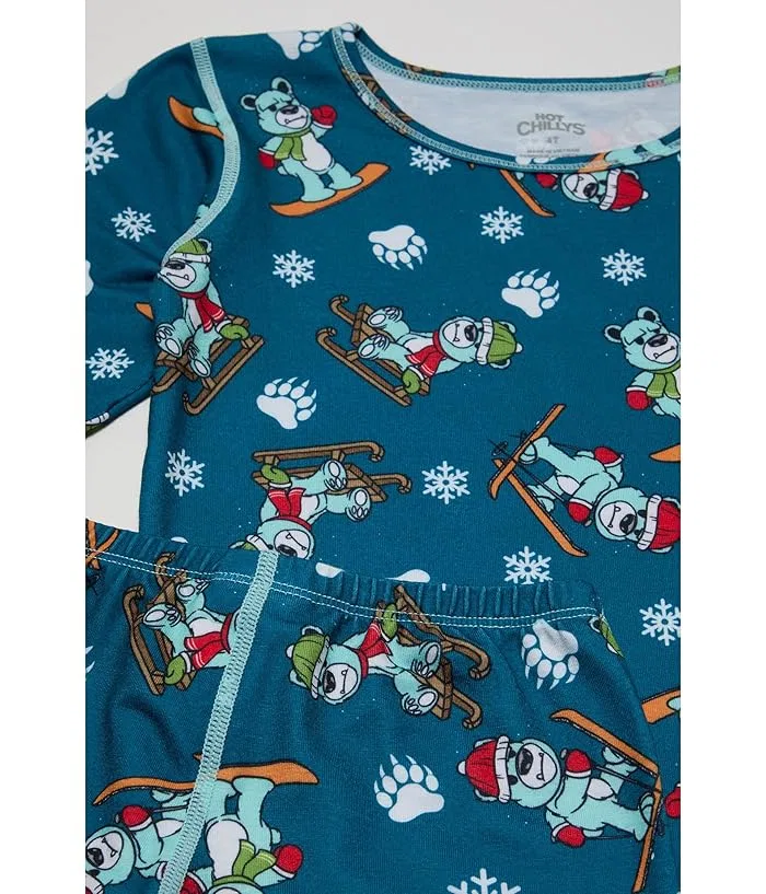 Комплект с принтом Originals Print Set Hot Chillys Kids, Doods/Grey — фото 2