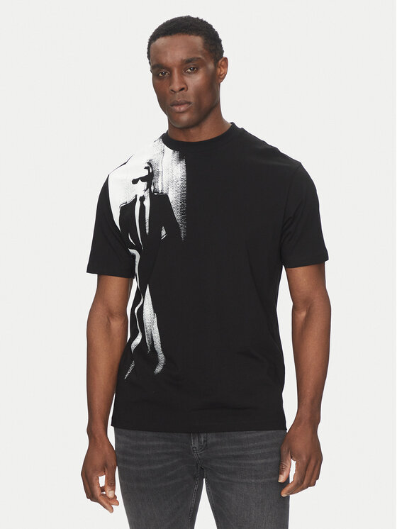 

Футболка обычного кроя 755149 552225 Karl Lagerfeld, черный