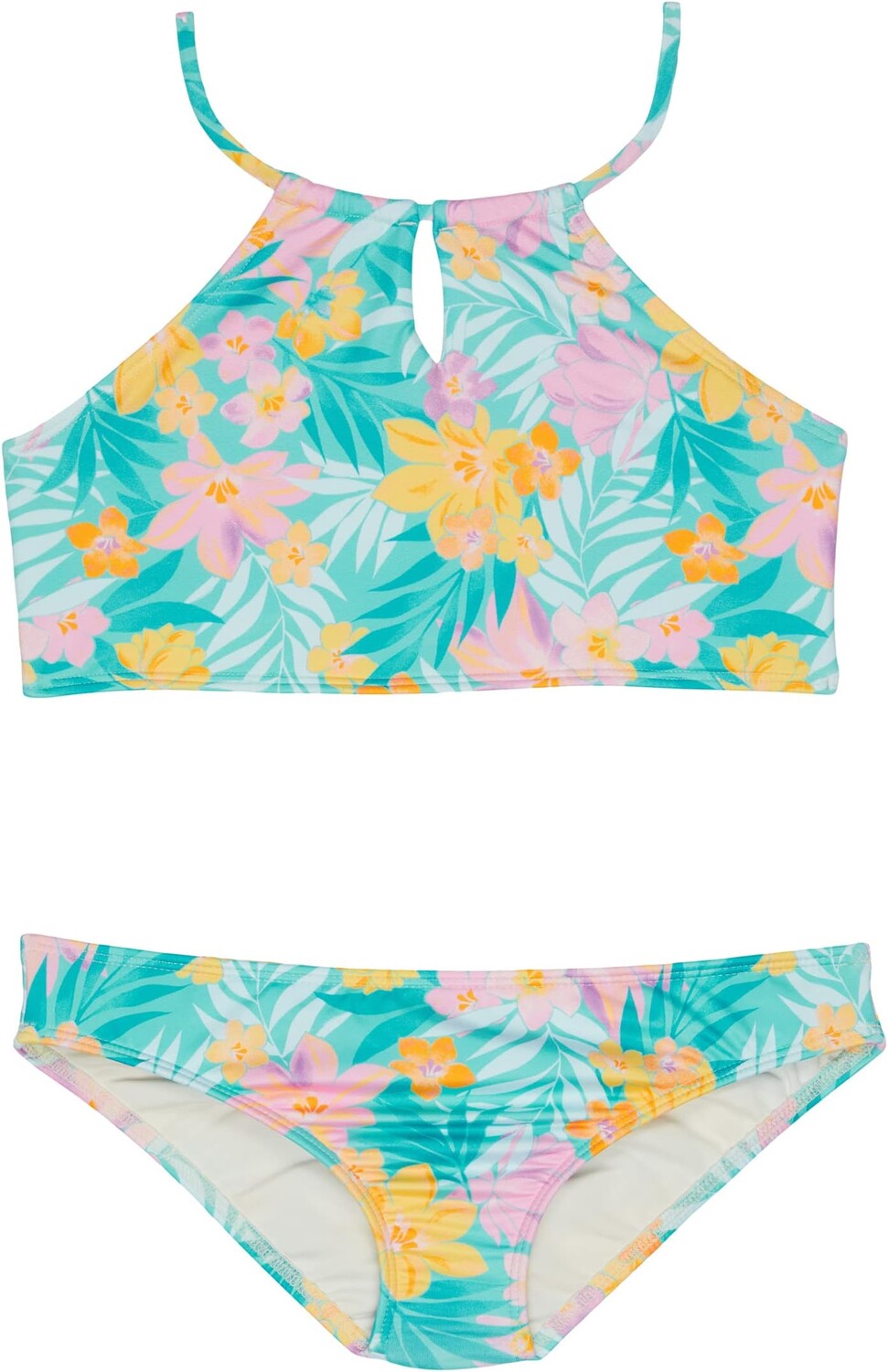 

Купальник Billabong Kids Mermaid Feels High Neck Set, цвет Light Lagoon
