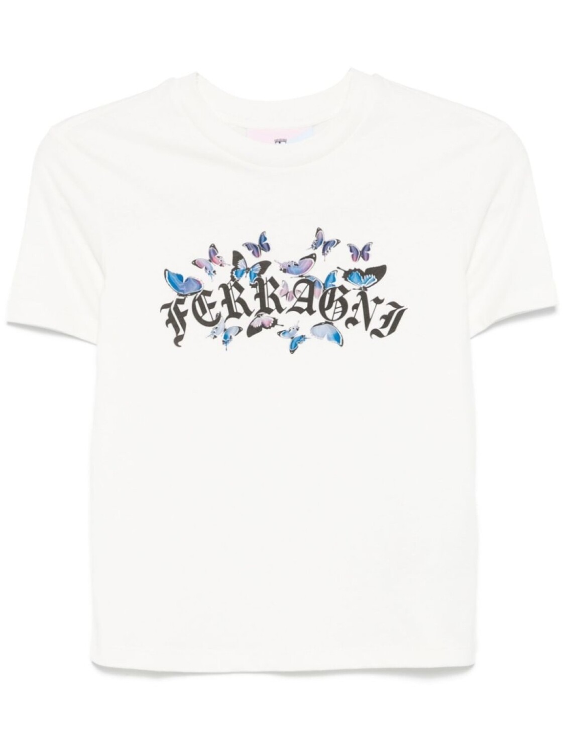 

Футболка Gothic Butterflies Chiara Ferragni, белый