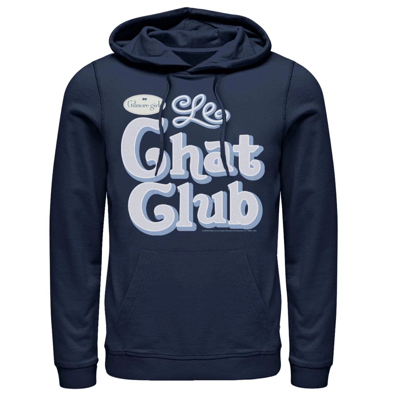 

Мужская толстовка с логотипом Gilmore Girls Le Chat Club Licensed Character